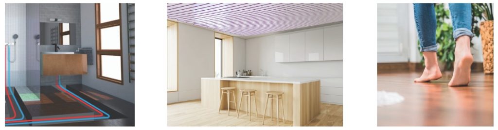 plancher et plafond chauffant