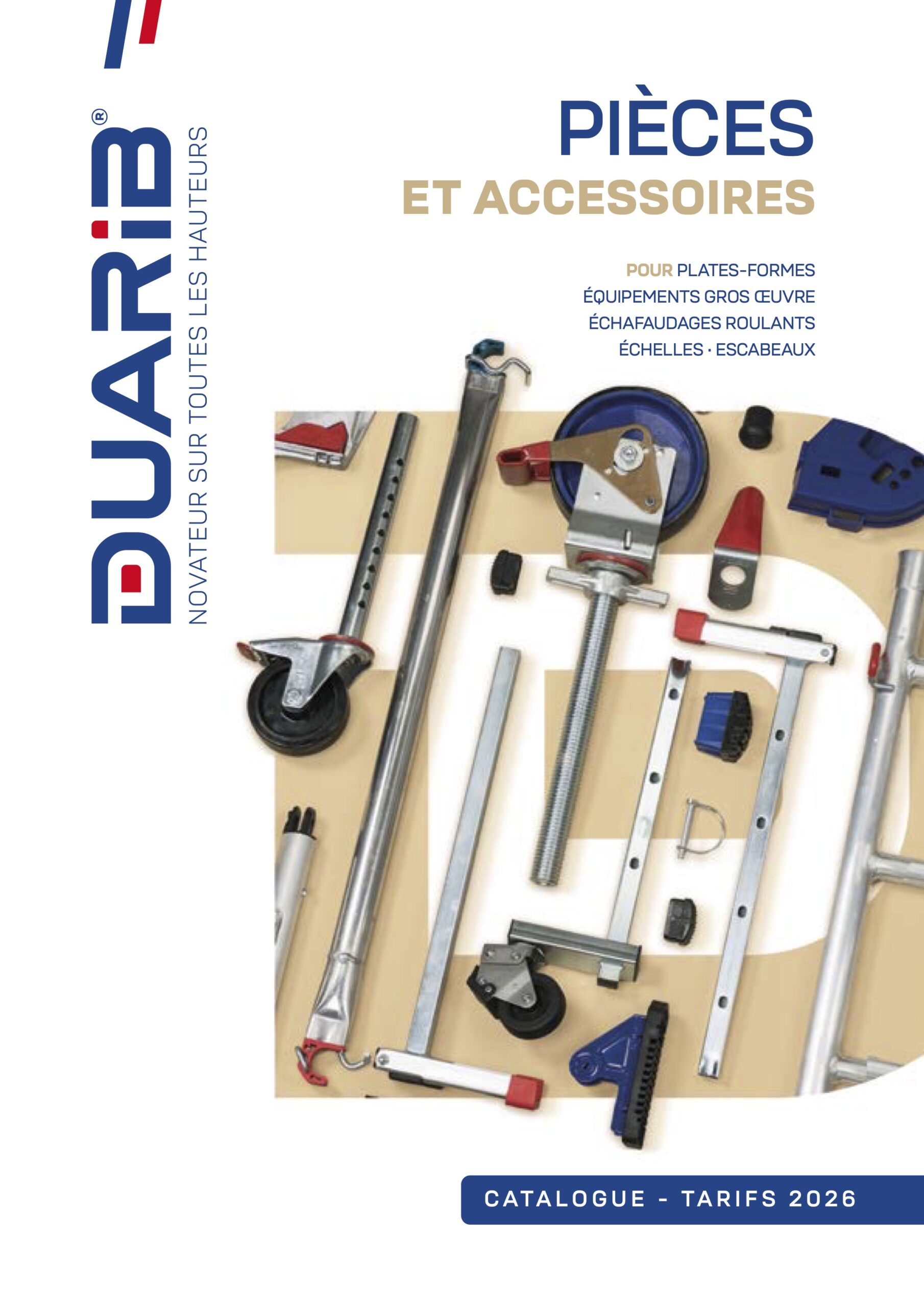 DUARIB STRUCTURE SON OFFRE DE PIÈCES DÉTACHÉES AVEC UN CATALOGUE ET UN OUTIL DE RECHERCHE EN LIGNE