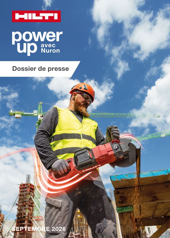PLUS DE PUISSANCE POUR UNE GAMME COMPLETE, HILTI LANCE POWER UP AVEC NURON