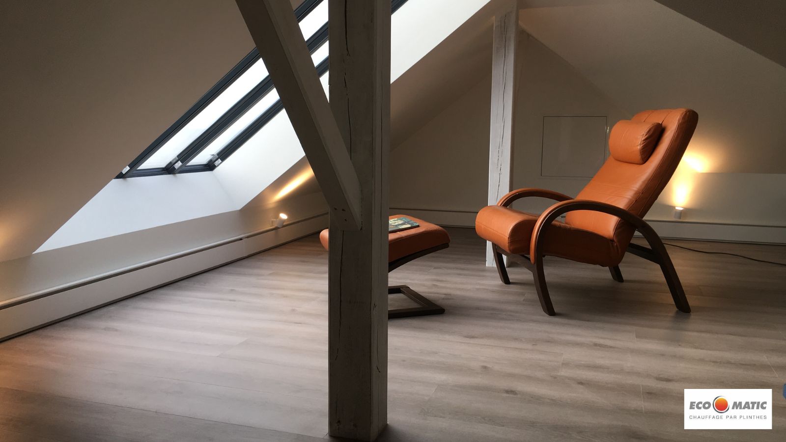 Ecomatic propose l’alternative au radiateur et au plancher chauffant pour libérer l’espace sans travaux lourds