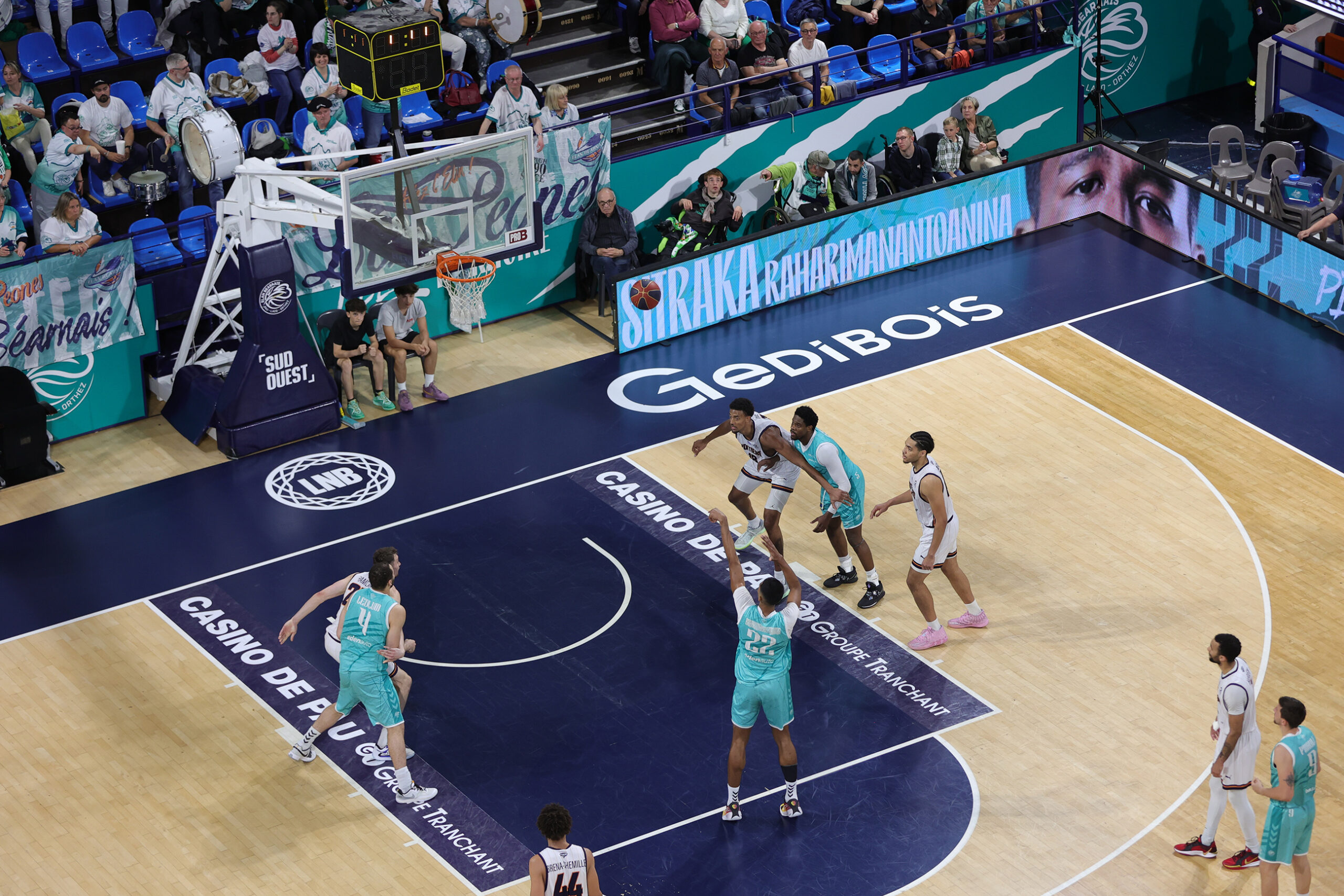 Gedibois, partenaire de la Ligue Nationale de Basket, au cœur des rencontres de Betclic ÉLITE et ÉLITE 2